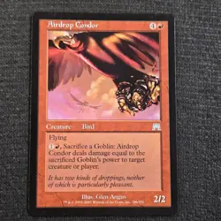 Magic: The Gathering Onslaught Airdrop Condor Uncommon 186 Lightly Played - Image 1