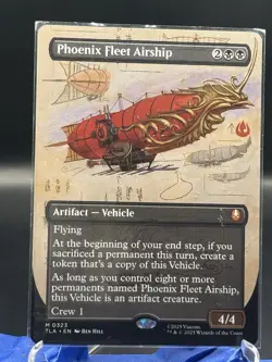 PHOENIX FLEET AIRSHIP Magic MTG Avatar Borderless - Image 1