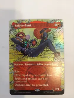 Spider-Punk (0210) (Borderless) Marvel's Spider-Man Foil - Image 1