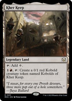 Kher Keep [March of the Machine Commander] Magic MTG - Image 1