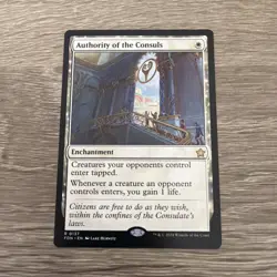 Authority of the Consuls ~ Foundations [ NearMint ] [ Magic MTG ] - Image 1