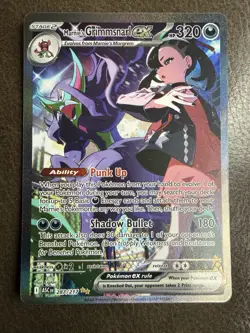 Pokemon TCG Marnie's Grimmsnarl EX 287/217 Ascended Full Art English Near Mint - Image 1
