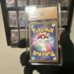 🫧 CGC 10 Pristine 🫧 Quaxly 081/073 AR Art Rare Triplet Beat sv1a Pokemon Card - Image 4
