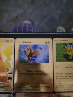 Pokemon Pikachu & Morpeko Metal Foil Collectible Card Lot - 10 Cards - Image 2