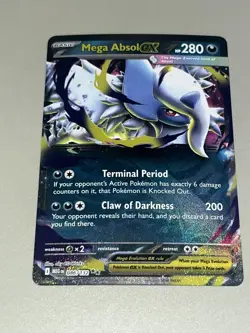 Pokemon TCG Mega Absol ex 86/132 Mega Evolution NM - Image 1