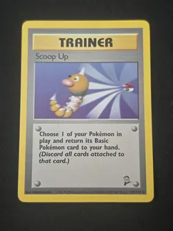 Scoop Up 107/130 Base Set 2 Black Star Rare WOTC Vintage Pokemon TCG LP - Image 1