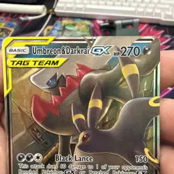 Umbreon & Darkrai GX 125/236 SM Unified Minds Pokemon 2019 LP - Image 2