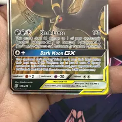 Umbreon & Darkrai GX 125/236 SM Unified Minds Pokemon 2019 LP - Image 3