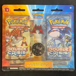 Pokemon TCG: Double Crisis - 4-Pack Blister Team Magma - Image 1