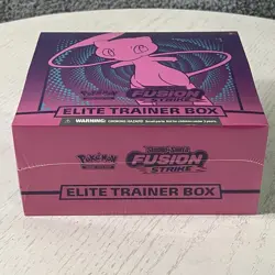 Pokemon Fusion Strike Elite Trainer Box ETB Factory Sealed Sword & Shield New 820650809330 - Image 5