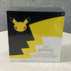 Pokemon Celebrations Elite Trainer Box ETB Pokemon Center 25th Anniversary New - Image 1