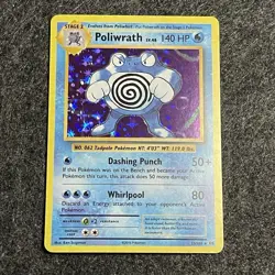 Poliwrath 25/108 Reverse Holo Rare Pokemon TCG XY Evolutions - NM - Image 1
