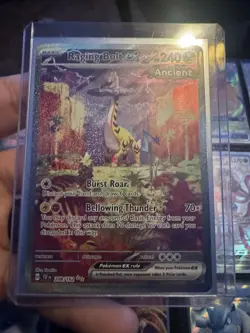 Pokemon Raging Bolt ex 208/162 SV05 Temporal Forces Holo Rare EX 240 HP - Image 1