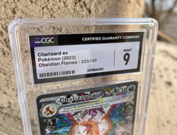 Charizard EX, Pokemon CGC 9, Obsidian Flames, Special Illustration Rare, 223/197 - Image 3