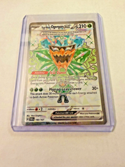 Teal Mask Ogerpon EX 190/167 - Pokemon TCG Twilight Masquerade Ultra Rare!!! - Image 1