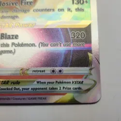 Pokemon Charizard VSTAR 019/159 Crown Zenith Ultra Rare Full Art Holo 280 HP - Image 4