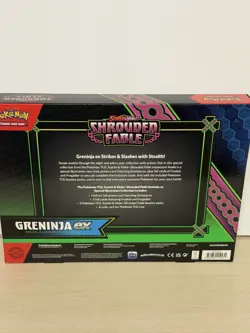 Pokemon Shrouded Fable Greninja EX Special Illustration Collection NEW/SEALED - Image 2