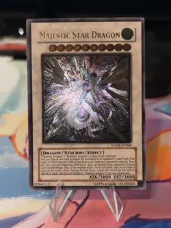 Yu-Gi-Oh! TCG Majestic Star Dragon SOVR-EN040 Ultimate Rare Unlimited NM - Image 1