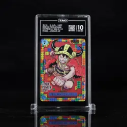 Monkey.D.Luffy (Alt Art) P-110 -One Piece Day 2025 Promo JP- TAG 10 Gem Mint - Image 1