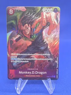 One Piece 500 Years in the Future Monkey D Dragon OP07-015 Parallel Alt Art NM - Image 1