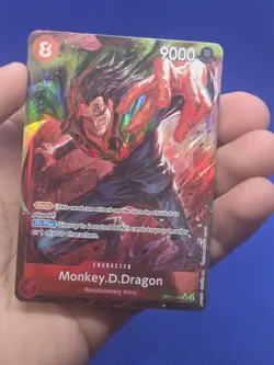 One Piece 500 Years in the Future Monkey D Dragon OP07-015 Parallel Alt Art NM - Image 2