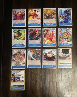 One Piece TCG OP11 A Fist Of Divine Speed Uncommon And Common Complete Set - Image 3
