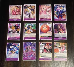 One Piece TCG OP11 A Fist Of Divine Speed Uncommon And Common Complete Set - Image 4