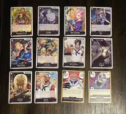 One Piece TCG OP11 A Fist Of Divine Speed Uncommon And Common Complete Set - Image 5