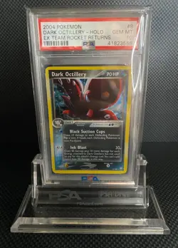 Pokemon Octillery Team Rocket Returns Holo PSA 10 - Image 1