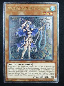 Yugioh! Water Enchantress of the Temple - OP19-EN002 - Ultimate Rare - Unlimited - Image 1