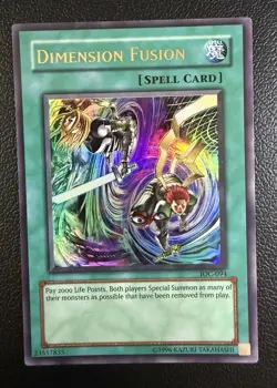 Konami Dimension Fusion IOC-094 Invasion of Chaos Unlimited Ultra Rare Foil - Image 1