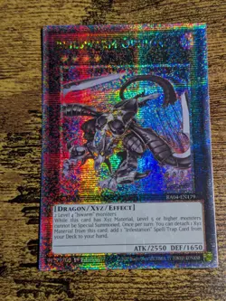 Yugioh Evilswarm Ophion RA04-EN179 Quarter Century Secret Rare NM - Image 1