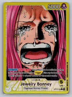 One Piece Jewelry Bonney (100) (Alternate Art) Leader Carrying On His Will OP13 - Image 1