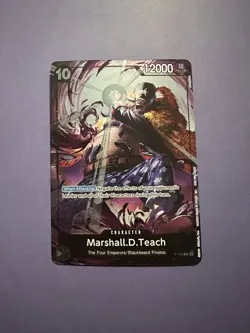 Marshall D Teach Promo P-100 ONE PIECE Promotion Pack New Four Emperors - Image 1