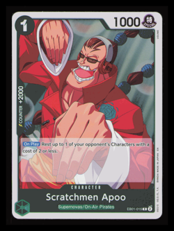 Scratchmen Apoo EB01-015 EB01-015 Premium Booster -The Best- Vol. 2 One Piece NM - Image 1