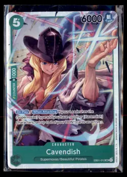 One Piece Premium Booster The Best Vol. 2 PRB-02 Cavendish EB01-012 Reprint - Image 1