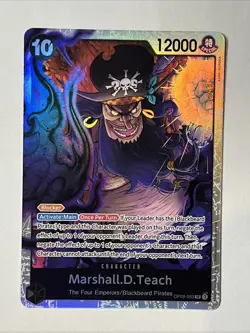 Marshall.D.Teach OP09-093 Foil Emperors in the New World ONE PIECE ENGLISH - Image 1