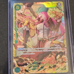 One Piece CCG Jewelry Bonney OP12-118 Legacy Master Holo Blocker 6000 HP - Image 1