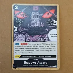One Piece Shadows Asgard (OP06-095/239) OP06 Wings of the Captain NM TCG CCG - Image 1