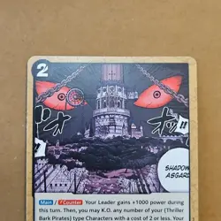 One Piece Shadows Asgard (OP06-095/239) OP06 Wings of the Captain NM TCG CCG - Image 2