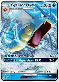 Gyarados GX - SM212 - Pokemon Oversized Jumbo Promo Ultra Rare Card NM - Image 1