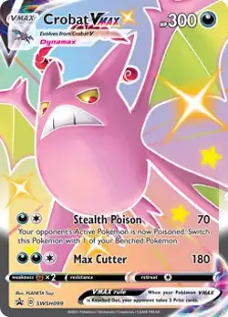 Crobat VMAX - SWSH099 - Pokemon Sword & Shield Promo Ultra Rare Card NM - Image 1