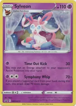Sylveon - SWSH211 - Pokemon Sword & Shield Promo Ultra Rare Holo Card NM - Image 1