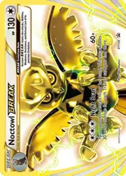 Noctowl Break - XY136 - Pokemon XY Promo Ultra Rare Card MP - Image 1