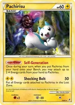 Pachirisu - 18/95 - Pokemon Call of Legends Holo Card NM - Image 1