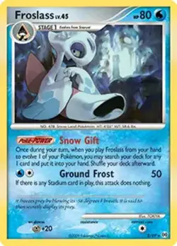 Froslass - 2/99 - Pokemon Arceus Holo Card NM - Image 1