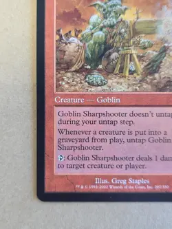 MTG Goblin Sharpshooter Onslaught LP English Regular 207/350 - Image 3