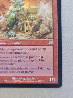 MTG Goblin Sharpshooter Onslaught LP English Regular 207/350 - Image 5