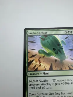 Magic: The Gathering Jumbo Cactuar 0191 Rare, Final Fantasy English NM - Image 2