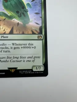 Magic: The Gathering Jumbo Cactuar 0191 Rare, Final Fantasy English NM - Image 5
